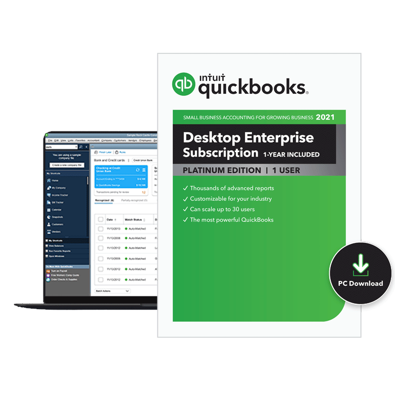 QuickBooks Enterprise Platinum